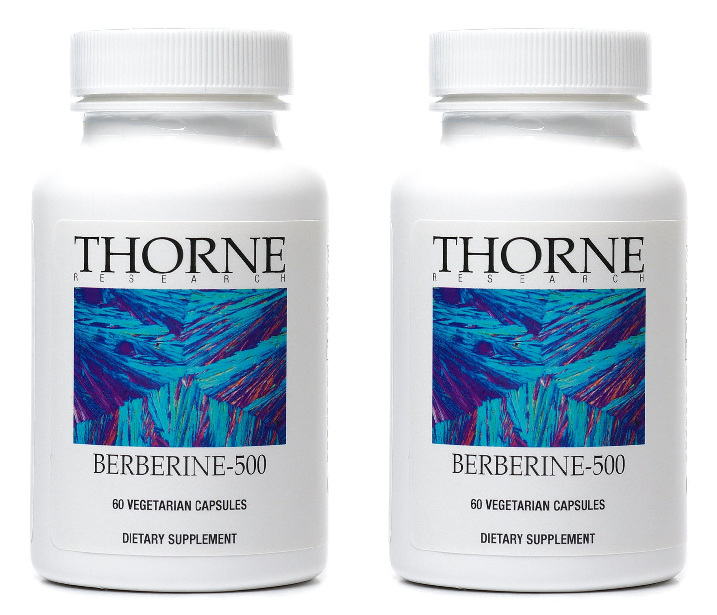THORNE BERBERINE-500 (Pack of 2) – 60 Capsules Each