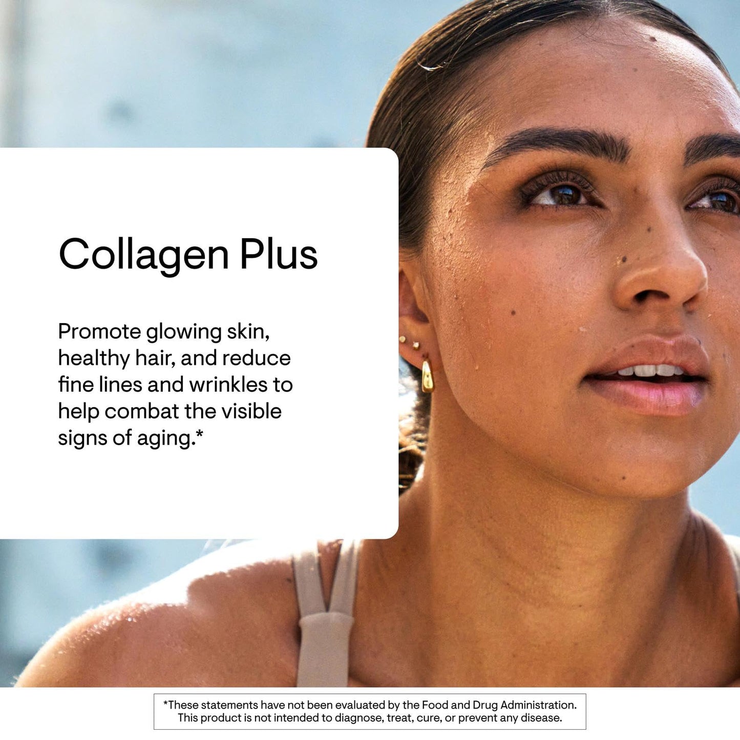 THORNE Collagen Plus – Collagen Peptides with Nicotinamide Riboside for Skin, Hair & Nails – 17.5 oz, 30 Servings