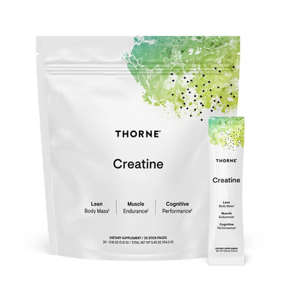THORNE Creatine – Micronized Creatine Monohydrate Powder | 5 g per Serving | 30 Servings | NSF Certified for Sport