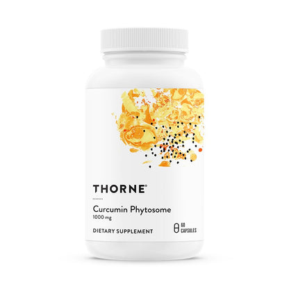 THORNE Curcumin Phytosome 1000 mg (Meriva) – Clinically Studied, High Absorption – 30 Servings