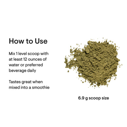 THORNE Daily Greens Plus – Comprehensive Greens Powder with Matcha & Adaptogens | Mint, 7.3 oz