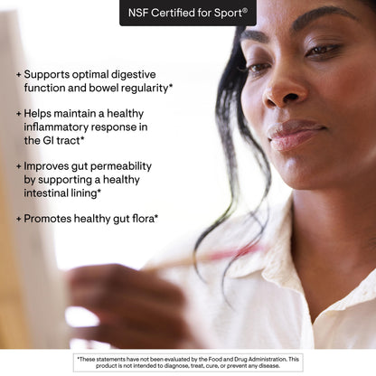 THORNE EnteroMend – Gut Health Supplement for Digestive Function & Regularity | NSF Certified for Sport – Orange Vanilla