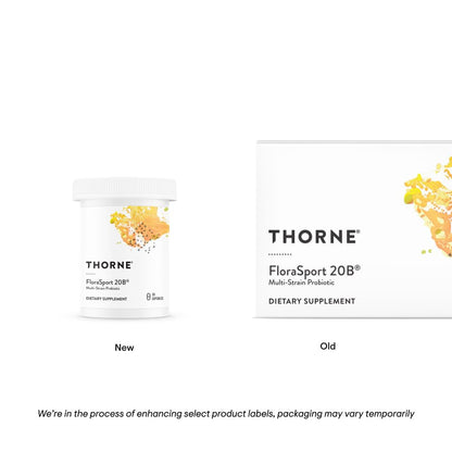 THORNE FloraSport 20B Probiotic – 30 Servings | Digestive, Immune Support & NSF Certified for Sport