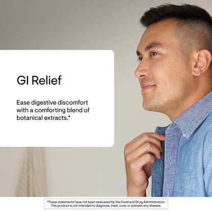 THORNE GI Relief - Digestive Support Supplement with Marshmallow Root, Aloe Vera, DGL & Slippery Elm Bark | 90 Servings