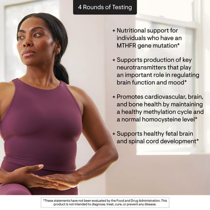 THORNE 5-MTHF Methylfolate (1mg) – 60 Servings