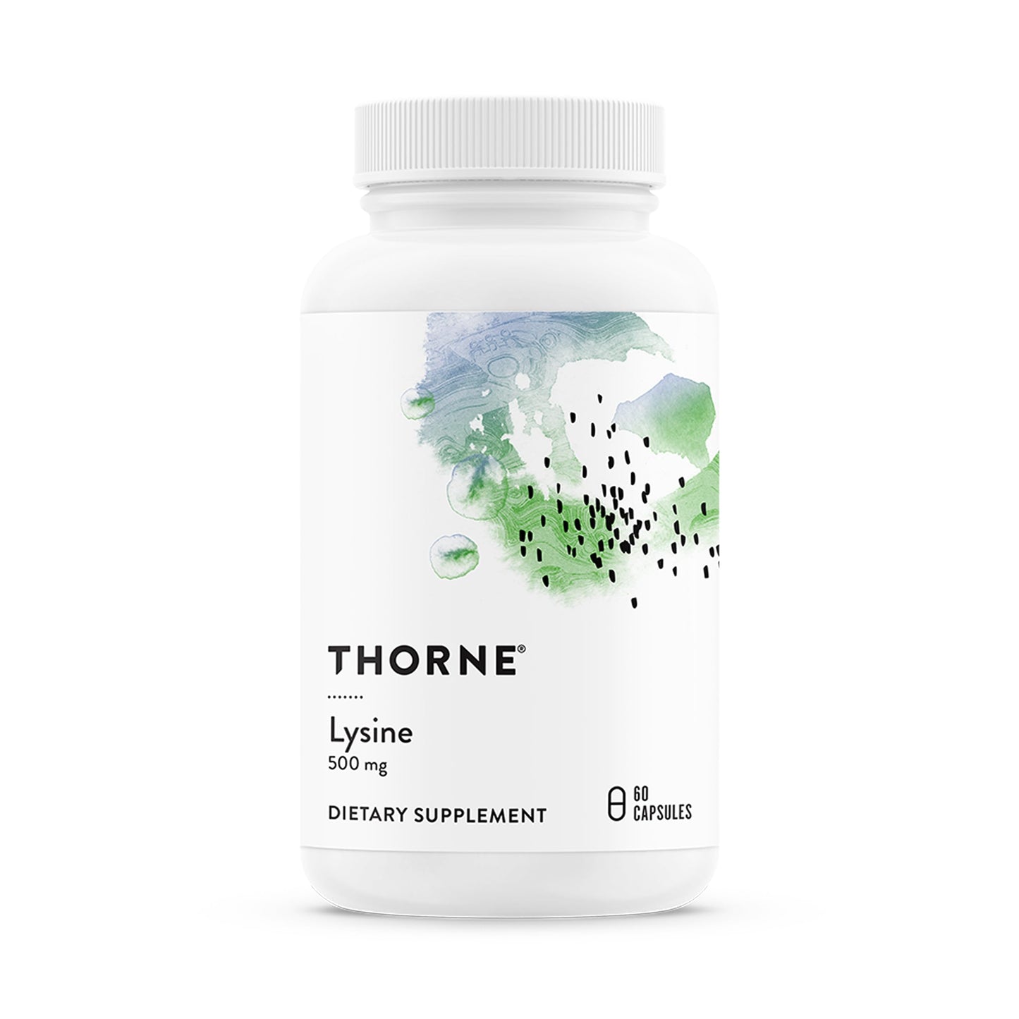 THORNE Lysine 500 mg – Essential Amino Acid for Skin Health, Immune Function & Energy | 60 Servings