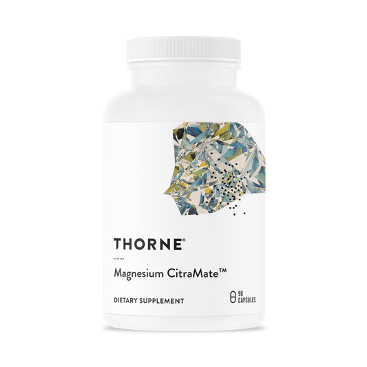 Thorne Magnesium CitraMate – Citrate & Malate, 90 Servings