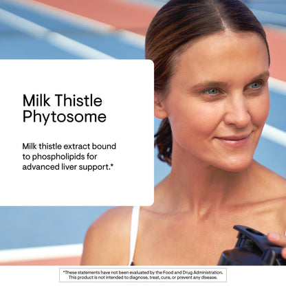 THORNE Milk Thistle Phytosome – Liver Support & Antioxidant Botanical Extract (90 Capsules)