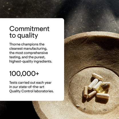 THORNE Multi-Vitamin Elite – AM & PM Daily Nutritional Supplement (Gluten-Free, Dairy-Free) | 180 Capsules