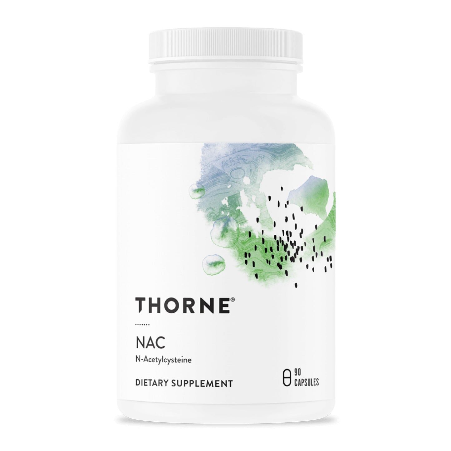 THORNE NAC N-Acetylcysteine 500mg - Supports Respiratory Health & Immune Function - 90 Servings