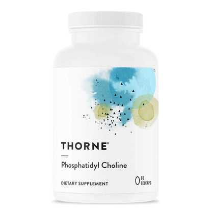 THORNE Phosphatidyl Choline Phospholipid Complex for Cell Membrane Support - 60 Gelcaps
