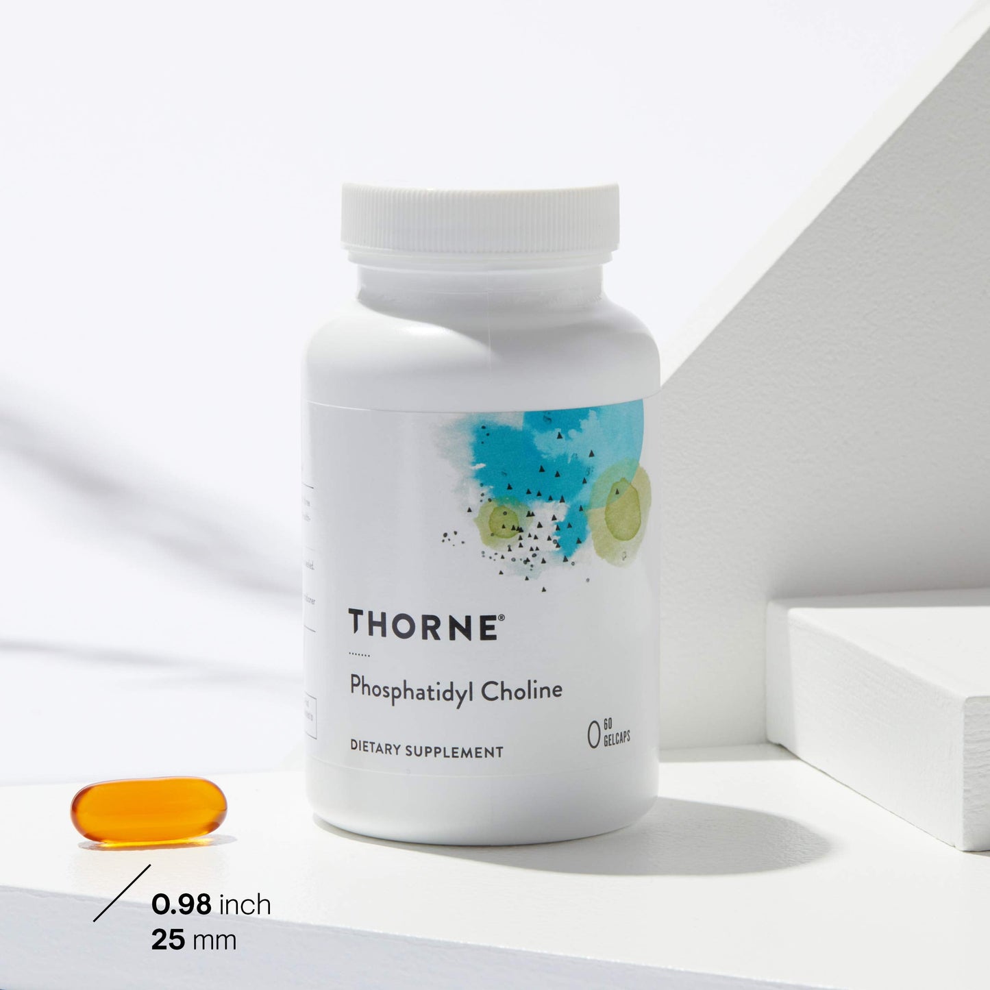 THORNE Phosphatidyl Choline Phospholipid Complex for Cell Membrane Support - 60 Gelcaps