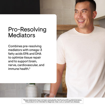 THORNE Pro-Resolving Mediators - Balanced Immune Response & Brain Structure, 60 Gelcaps