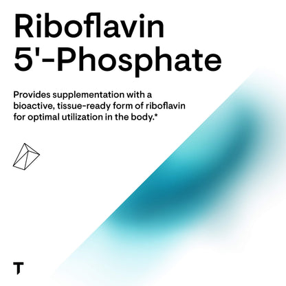 THORNE Riboflavin 5'-Phosphate - Bioactive Vitamin B2 for Methylation Support* - 60 Capsules
