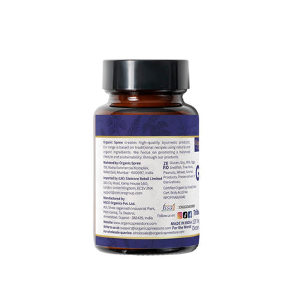 ORGANIC SPREE Gokshura 120 Tablets | Tribulus Terrestris | USDA Organic Certified | Supports Immunity & Strength | Pack of 3