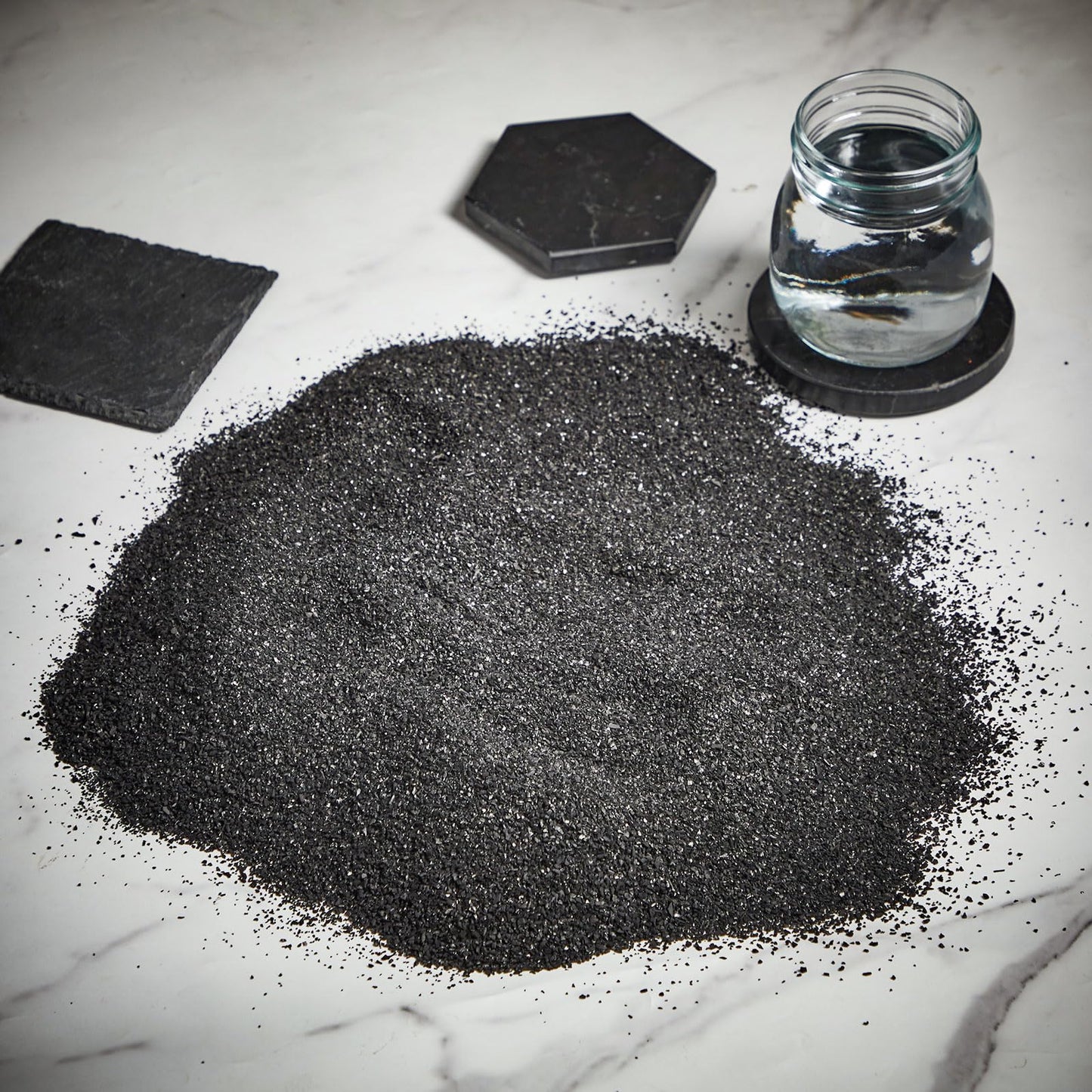 Threlaco 10lbs Activated Charcoal Powder — GAC Pellets for Water & Air Filtration