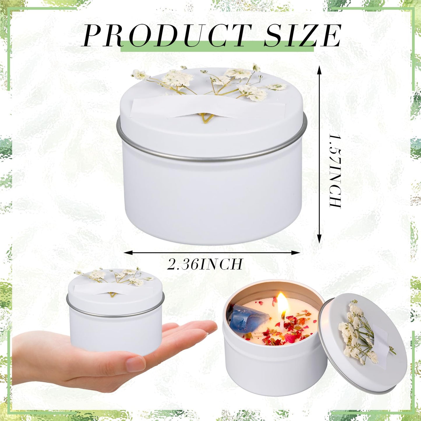 Threlaco 12 Pcs Bridesmaid Gift Scented Candles Set | Soy Wax