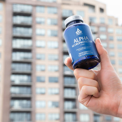 Thrivous Alpha Neuroprotector - Brain Support Nootropic Supplement with Acetyl L-Carnitine, Alpha GPC, R-Alpha Lipoic Acid, Ginkgo Biloba - 120 Vegan Capsules