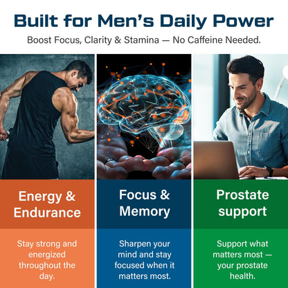 ThrivyThystle Men Multivitamins 50+ | Daily Multivitamin with Fermented Herbal Extracts and 43 Vitamins