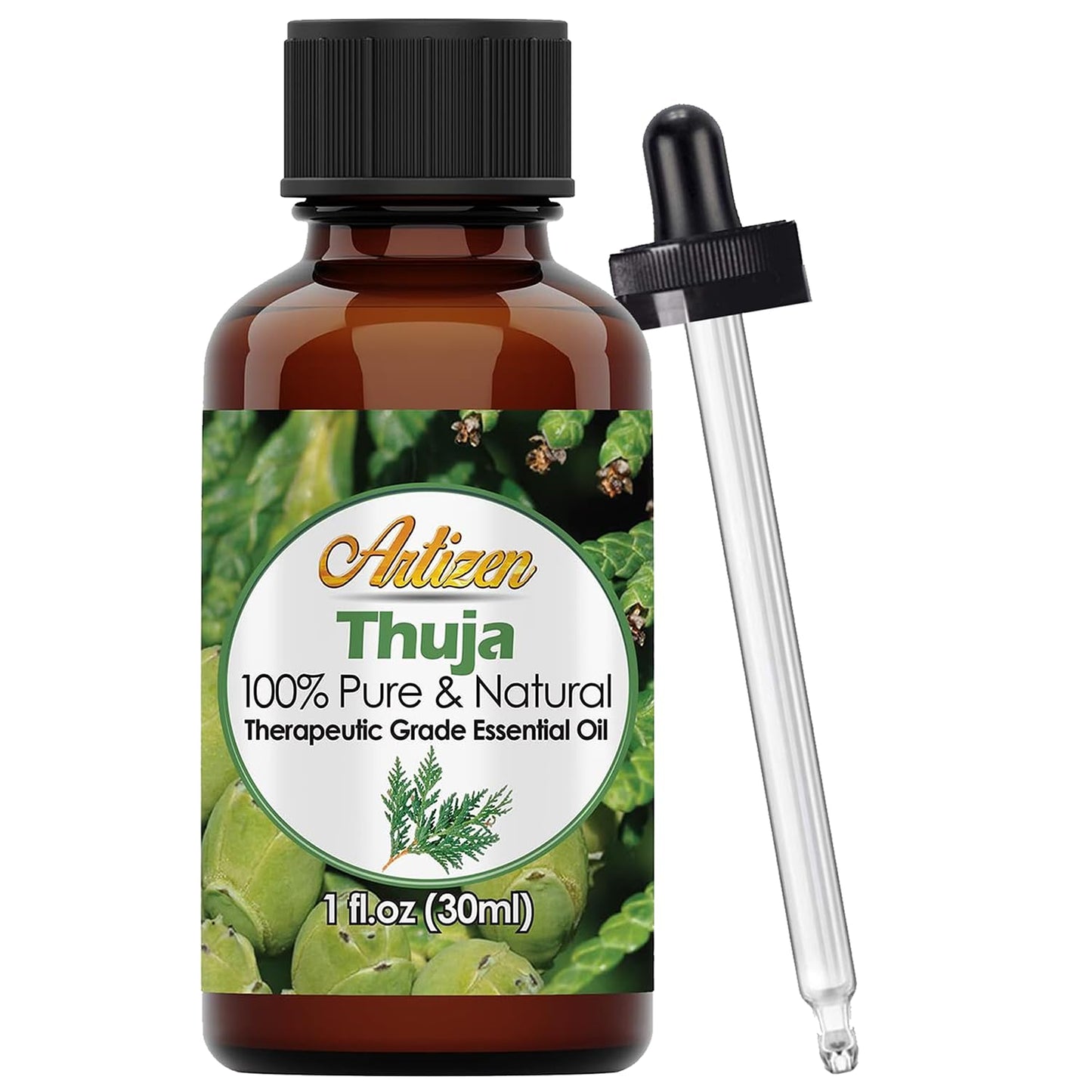 Artizen Thuja Essential Oil 30ml (1 Fl Oz) – Pure & Natural