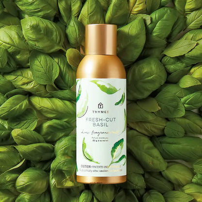 Thymes Fragrance Mist - Fresh-Cut Basil - 3 oz