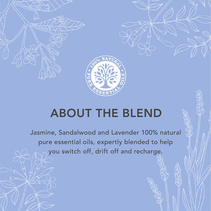 Tisserand Sleep Pillow Mist – 100% Pure Essential Oils (Lavender, Jasmine, Sandalwood) 3.38 fl oz