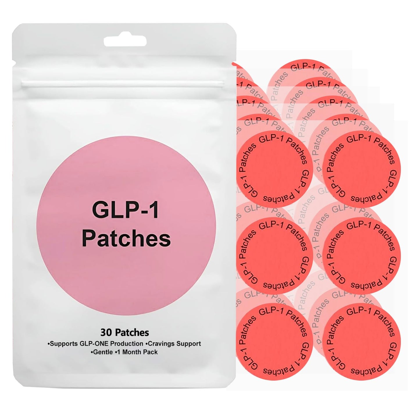 TMHBVI GLP-1 Patches – 30 Count for Men & Women GLP-1 Body Care