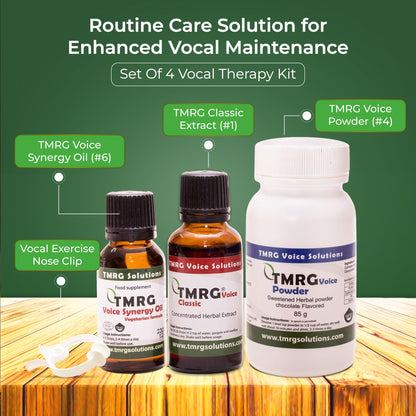 TMRG Powerful Vocal Recovery Kit - Large | Premium Herbal Remedy for Vocal Health & Recovery