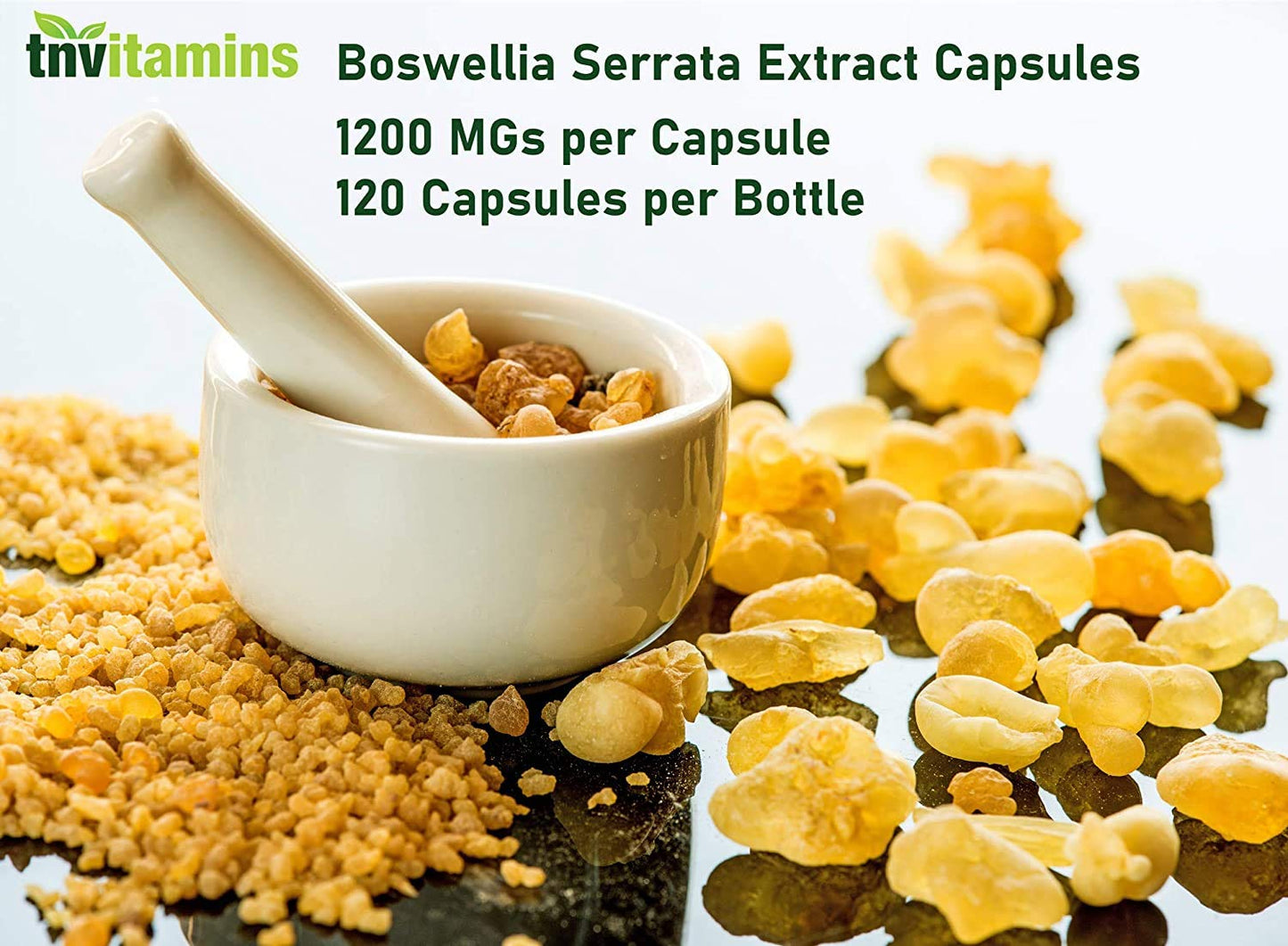 Boswellia Serrata 1200 MG Capsules | Joint Support | Frankincense (Pack of 2)