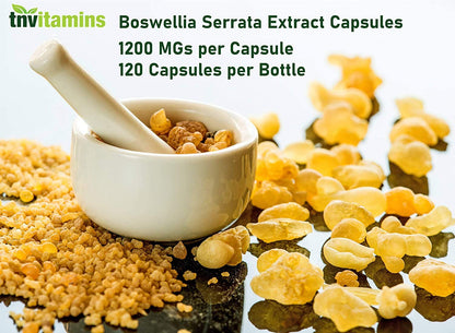 Boswellia Serrata 1200 MG Capsules | Joint Support | Frankincense (Pack of 2)