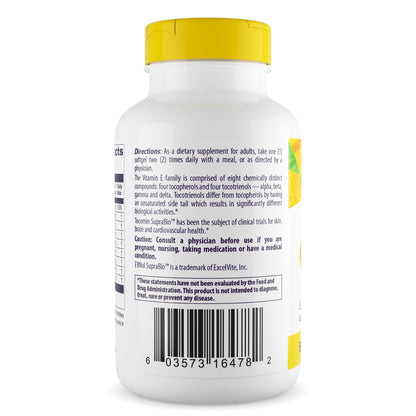 Healthy Origins Tocomin SupraBio Tocotrienols 50 mg — Full Spectrum Vitamin E, 150 Softgels