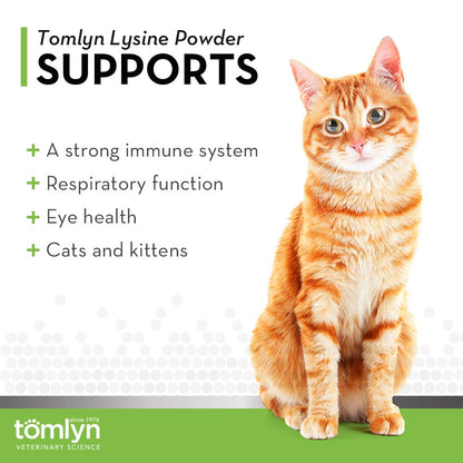 TOMLYN Immune Support Daily L-Lysine for Cats & Kittens — Fish Flavor, 4 Pack