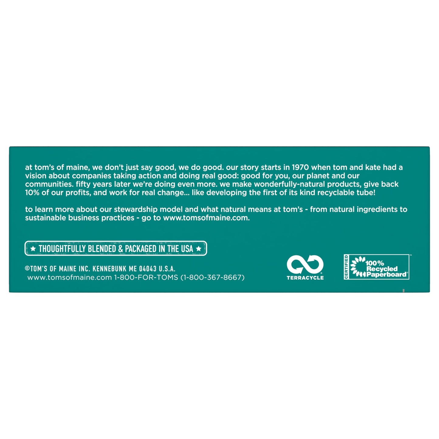 Tom's of Maine Fluoride-Free Antiplaque & Whitening Toothpaste – Travel Size Peppermint, 1 oz (12-Pack)