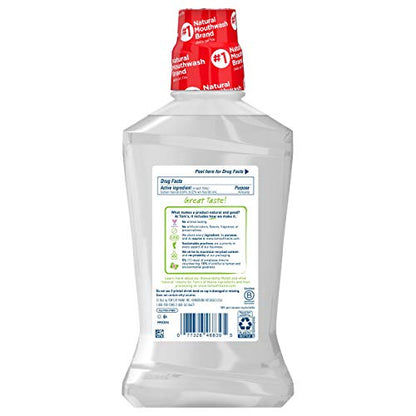 Tom's of Maine Children's Anticavity Fluoride Rinse Mouthwash – Silly Strawberry, 16 oz, 3-Pack