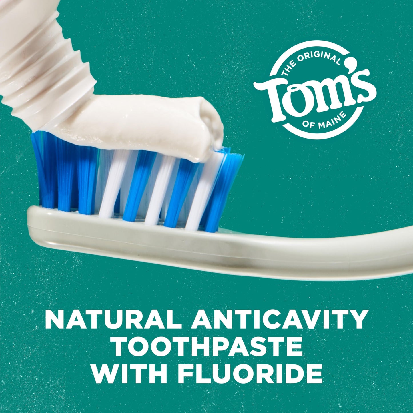 Tom's of Maine Whole Care Fluoride Toothpaste – Wintermint, 4 oz, 3-Pack