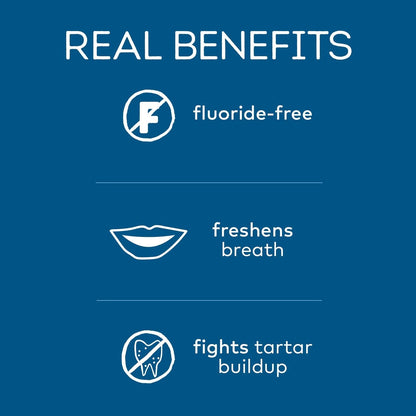 Tom's of Maine Fluoride-Free Antiplaque & Whitening Toothpaste – Peppermint, 5.5 oz, 4 pk