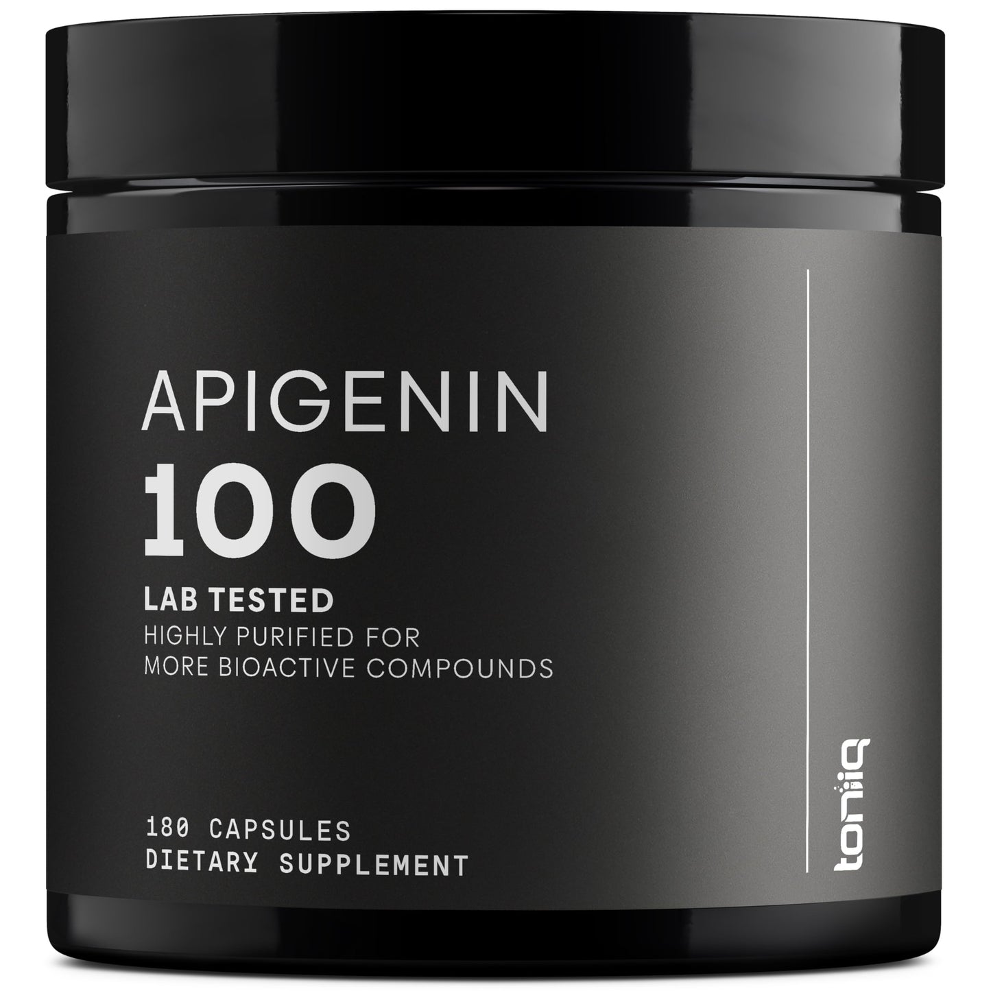 Toniiq Ultra High Strength Apigenin 100mg - 98%+ Purified - 180 Vegetarian Capsules