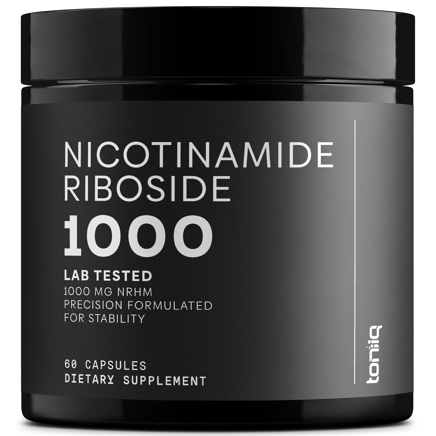 Toniiq Nicotinamide Riboside 1000 mg – High-Potency NR Supplement (60 Veg Capsules) | Third-Party Tested