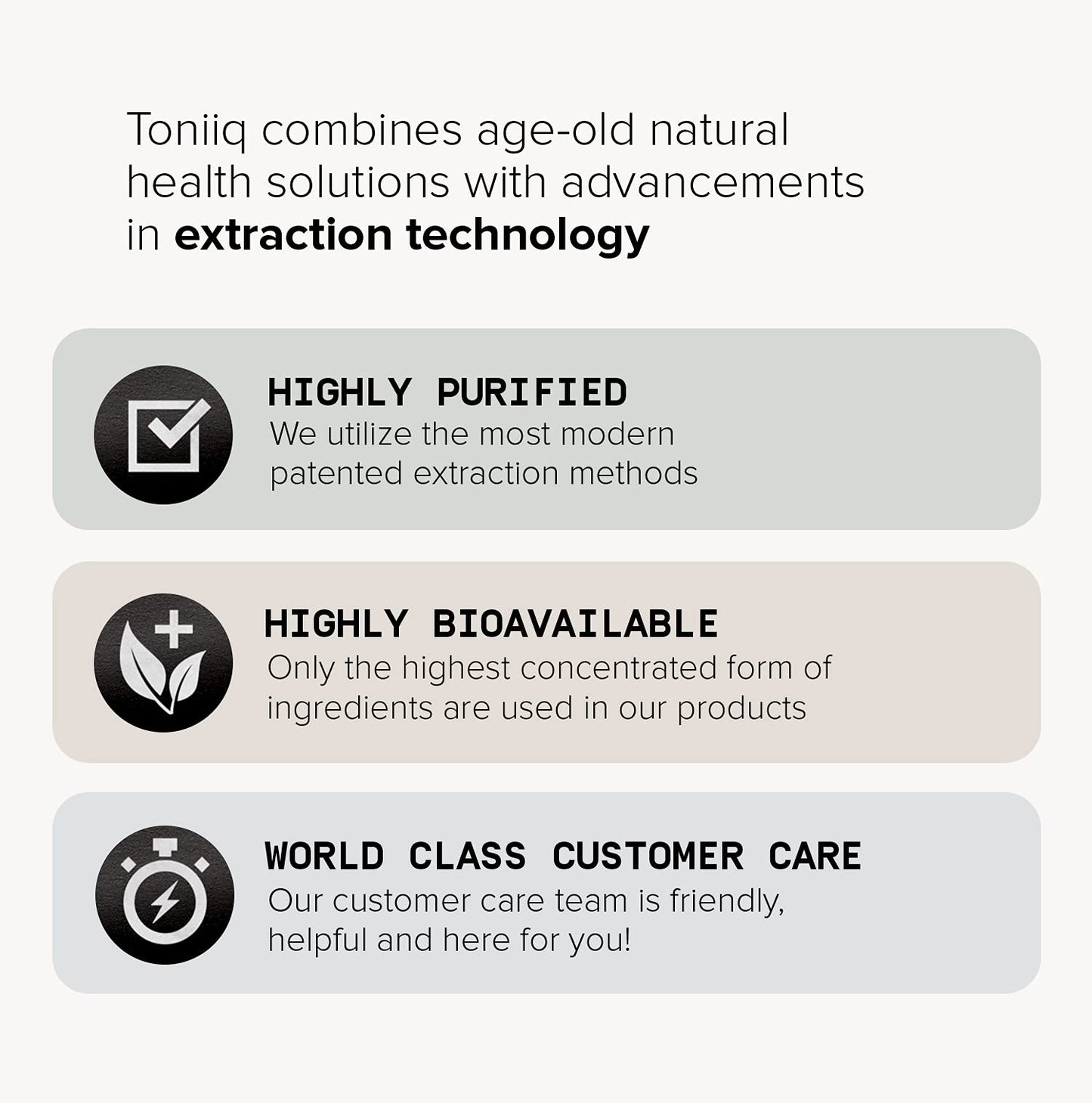 Toniiq NMN 1200mg – Stabilized, 98% Pure, Third-Party Tested, 60 Capsules