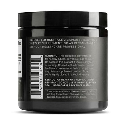 Toniiq Ultra High Purity Resveratrol Capsules - 98% Trans-Resveratrol | 180 Caps