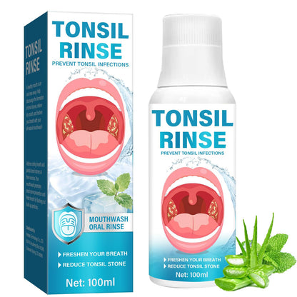 Tonsil Stone Remover Mouthwash – Natural Oral Rinse for Fresh Breath