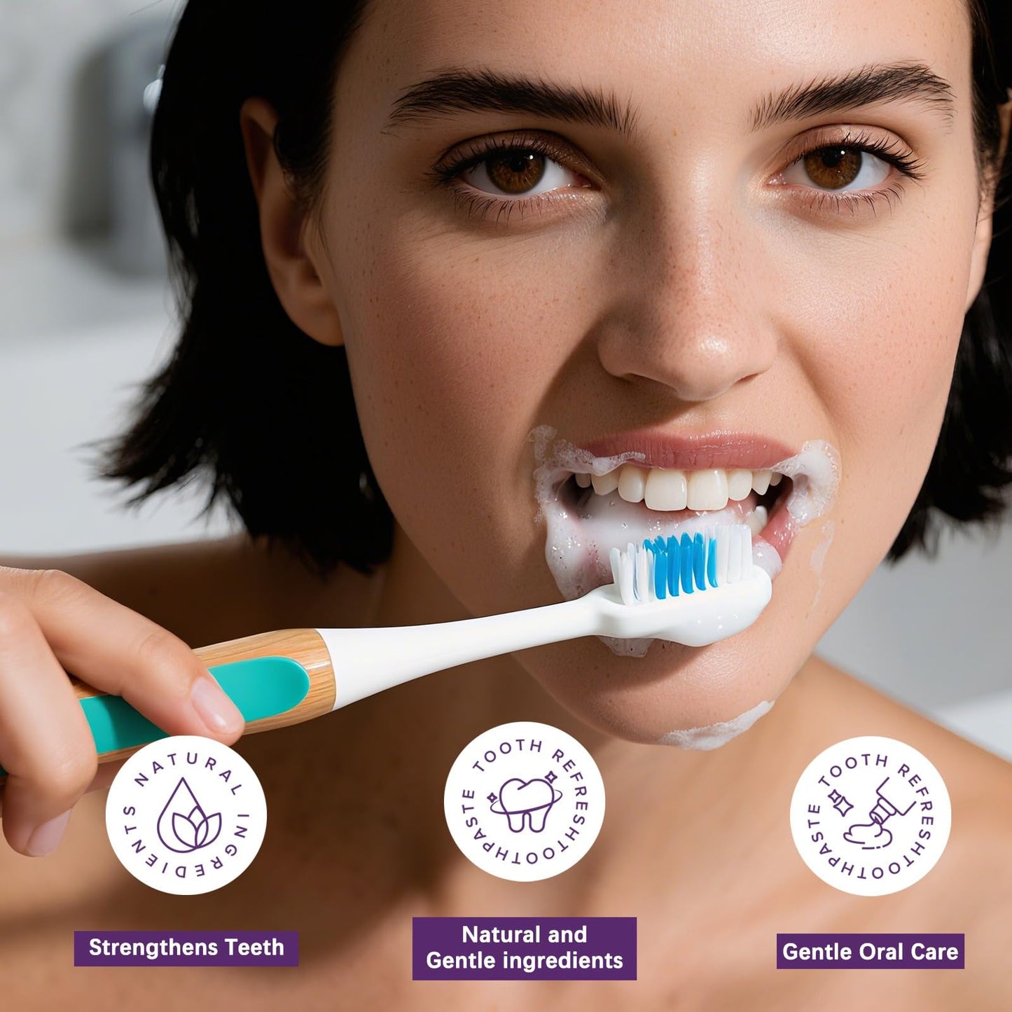 Tooth Refresh Toothpaste - Fresh Breath Whitening & Enamel Support (3.52 oz)