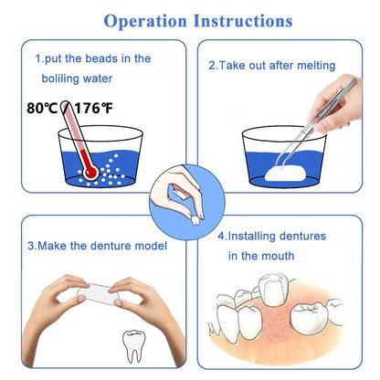 Tooth Repair Kit - Thermal Beads for Filling Gaps & Broken Teeth