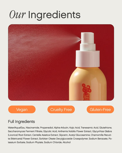 Topicals Like Butter Moisturizing Mist – Lightweight Hydration for Dry Skin | 3.4 Fl Oz