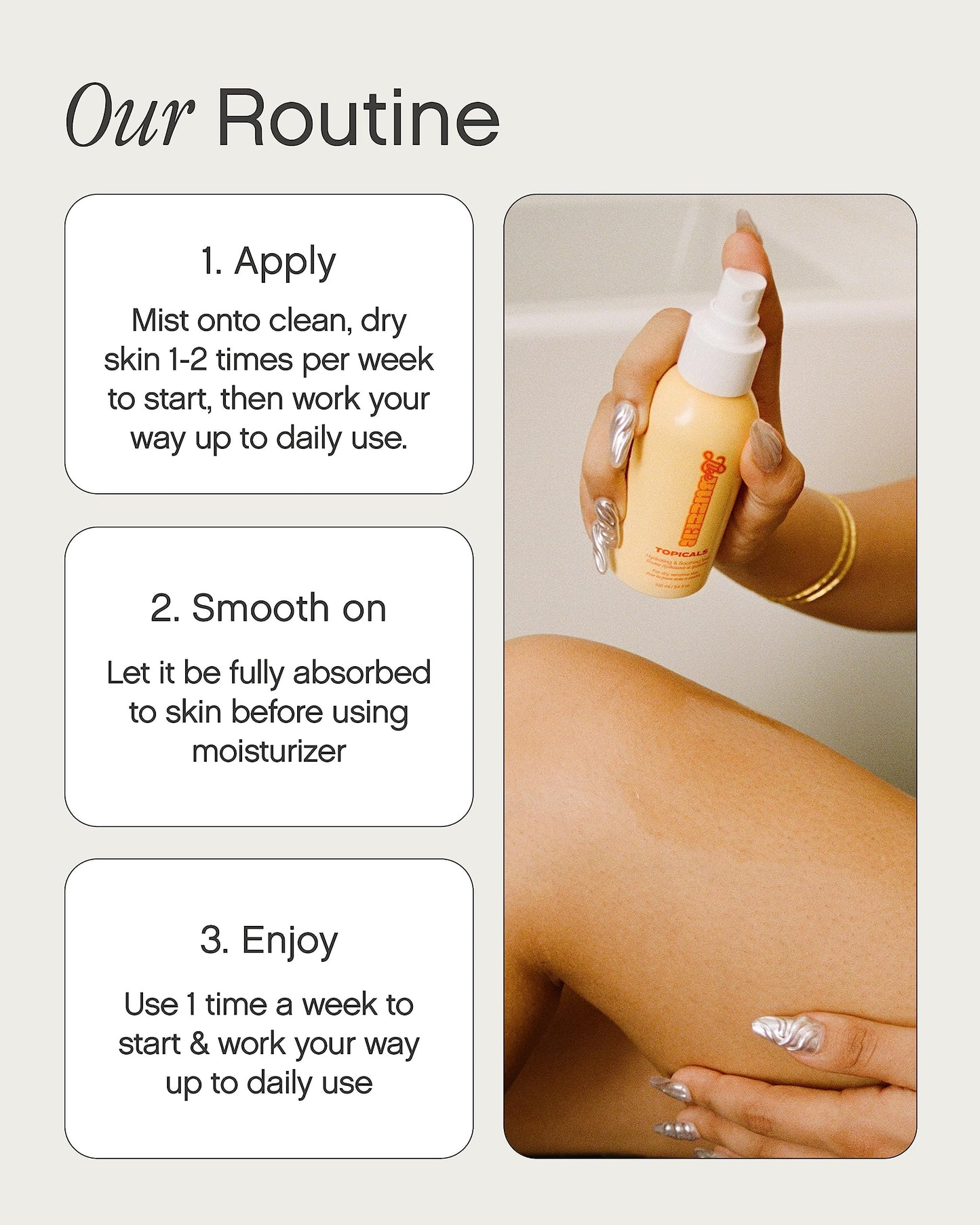 Topicals Like Butter Moisturizing Mist – Lightweight Hydration for Dry Skin | 3.4 Fl Oz