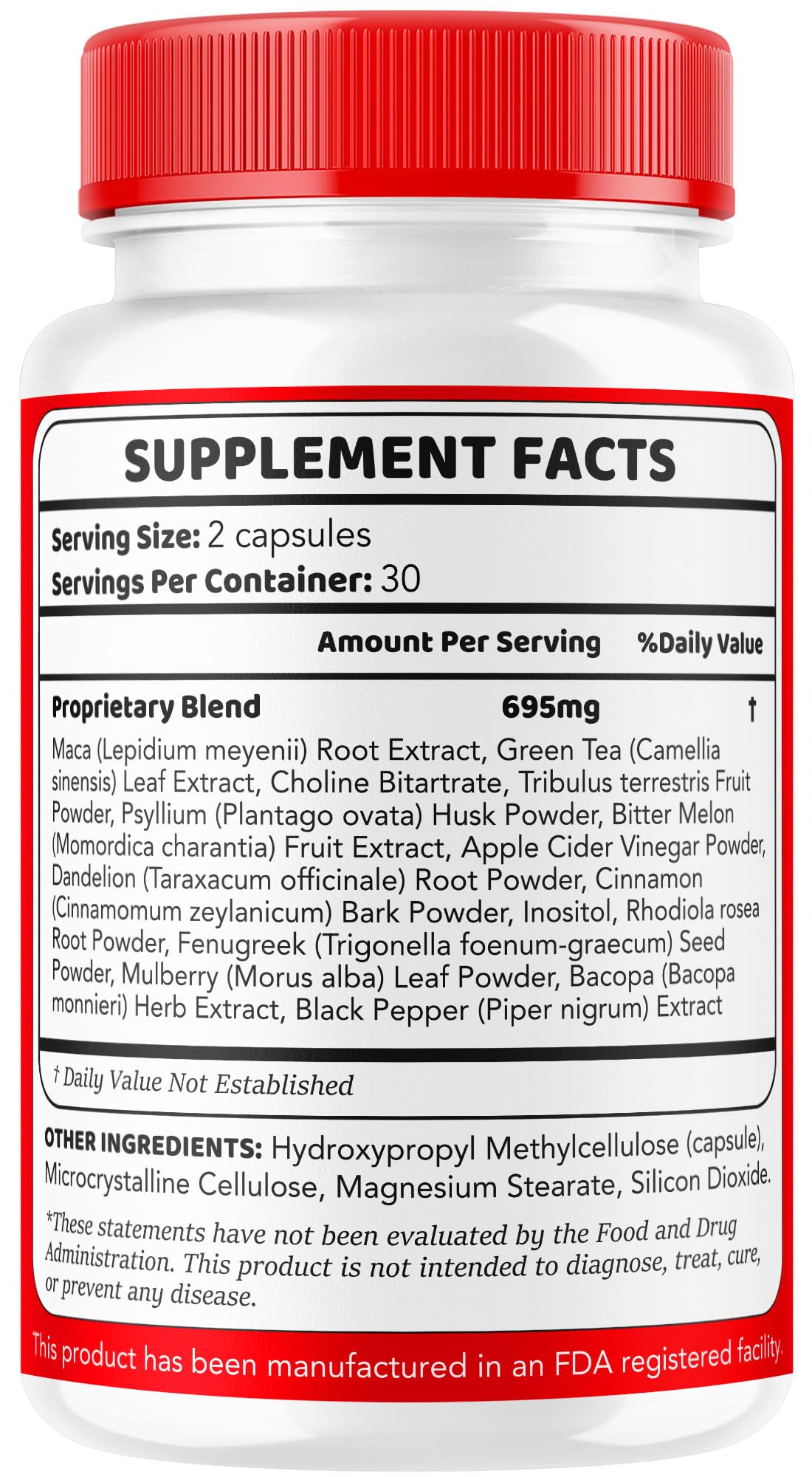 Total Flow Capsules (2-Pack) – Advanced Blood Support Pills, All-Natural Multivitamin