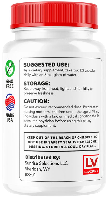 Total Flow Capsules (2-Pack) – Advanced Blood Support Pills, All-Natural Multivitamin