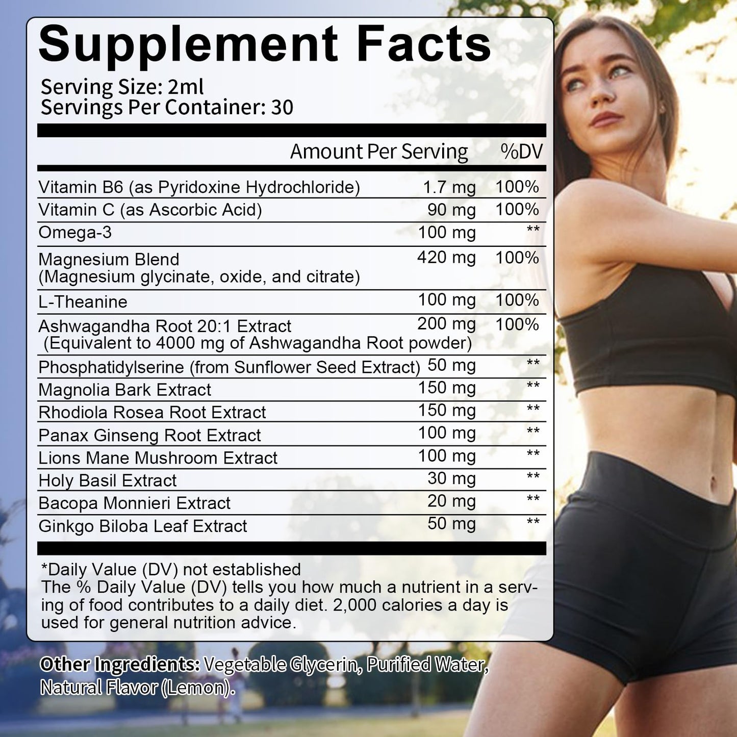 Totaria Cortisol Drops – Hormone Balance for Women & Men | Magnesium, Ashwagandha, L-Theanine