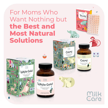 Touchi by MilkCare - Auricular Therapy Ear Seeds for Lactation Support, 120 Stickers, Presses Accupuncture Points On Your Ear to Increase Milk Supply