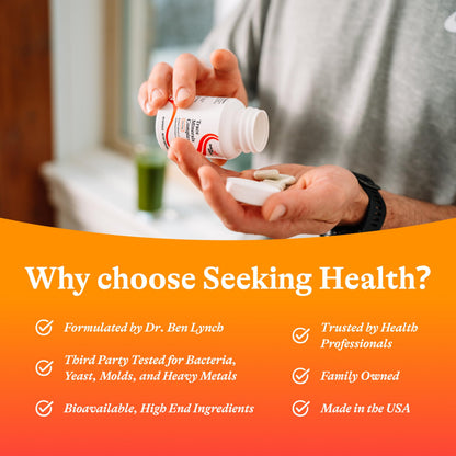 Seeking Health Trace Minerals Complex – 10 Essential Minerals, Iron-Free, 30 Capsules